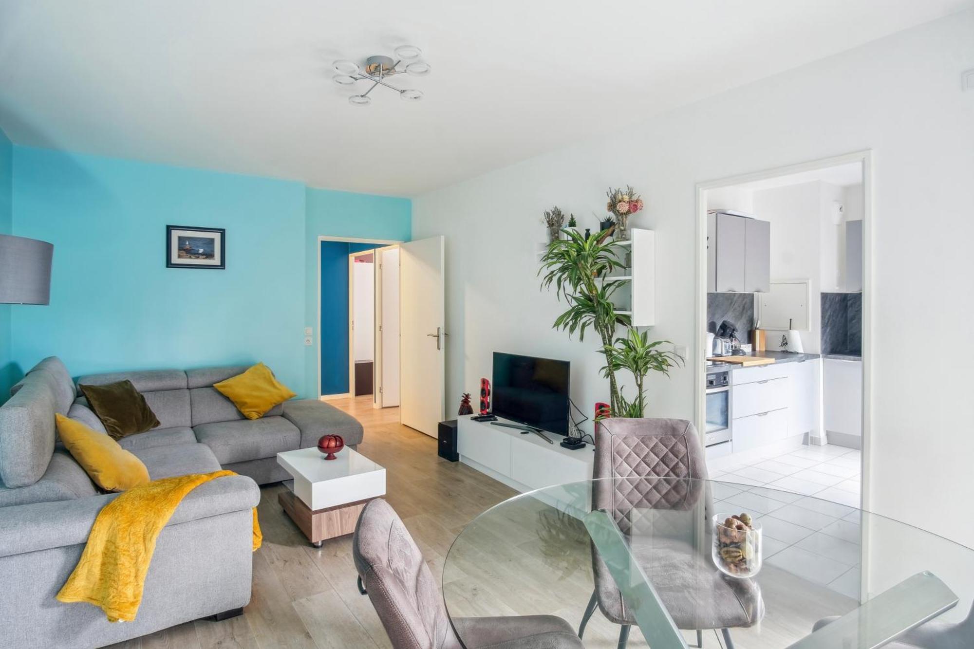 Апартаменти Chic Apart Disneyland With Terrace Бюссі-Сен-Жорж Екстер'єр фото